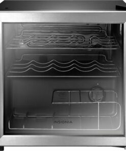 Insignia™ - 14-Bottle Wine Cooler - Stainless steel 0