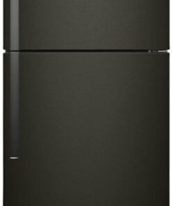 Whirlpool - 21.3 Cu. Ft. Top-Freezer Refrigerator - Black Stainless Steel