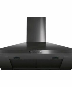 GE - 30" Convertible Range Hood - Black stainless steel