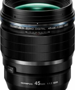 Olympus - M.Zuiko 45mm f/1.2 PRO Telephoto Lens for PEN-F - Black
