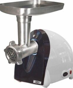 Weston - #5 Electric Meat Grinder & Sausage Stuffer - White