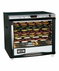Weston - Pro Series 1600-Watt Food Dehydrator - Silver 0