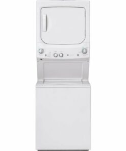 GE - 3.8 Cu. Ft. Top Load Washer and 5.9 Cu. Ft. Electric Dryer Laundry Center - White