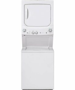 GE - 3.8 Cu. Ft. Top Load Washer and 5.9 Cu. Ft. Gas Dryer Laundry Center - White