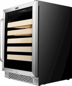 Whynter - 54-Bottle Wine Refrigerator - Black
