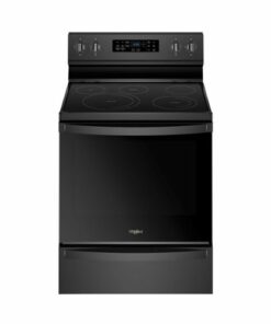 Whirlpool - 6.4 Cu. Ft. Self-Cleaning Freestanding Electric Convection Range - Black