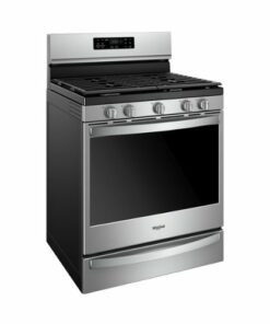 Whirlpool - 5.8 Cu. Ft. Self-Cleaning Freestanding Gas Convection Range - Stainless steel 1