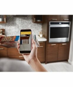 Whirlpool - 27" Built-In Single Electric Convection Wall Oven with Air Fry when Connected - Stainless steel