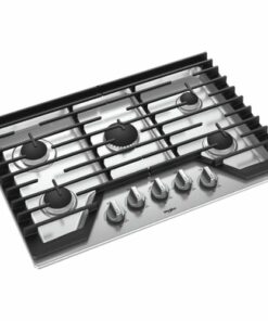 Whirlpool - 30" Gas Cooktop - Stainless steel 1