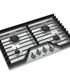 Whirlpool - 30" Gas Cooktop - Stainless steel 2