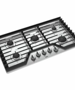 Whirlpool - 36" Gas Cooktop - Stainless steel 0