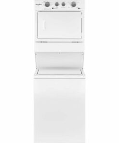 Whirlpool - 3.5 Cu. Ft. Top Load Washer and 5.9 Cu. Ft. Electric Dryer with Dual Action Agitator - White 1