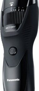 Panasonic - Rechargeable Beard/Hair Trimmer with Adjustable Trim Settings Wet/Dry – ER-GB42-K - Black