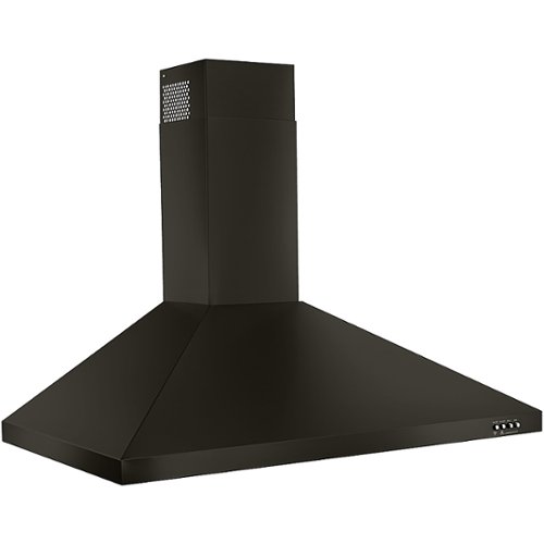 Whirlpool - 30" Convertible Range Hood - Black Stainless Steel 0