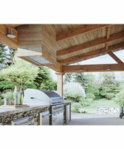 Zephyr - Spruce 34 in. External Range Hood with light - Stainless steel