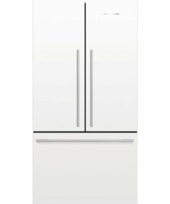 Fisher & Paykel - ActiveSmart 20.1 Cu. Ft. French Door Counter-Depth Refrigerator - White