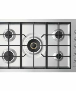 Fisher & Paykel - 35.5" Gas Cooktop - Stainless steel
