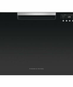 Fisher & Paykel - 24" Front Control Built-In Dishwasher - Black 0
