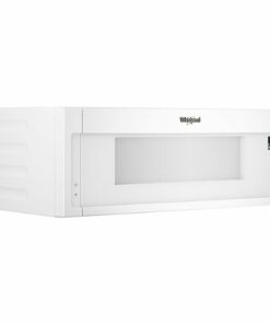 Whirlpool - 1.1 Cu. Ft. Low Profile Over-the-Range Microwave Hood Combination - White 1