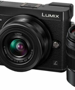Panasonic - LUMIX GX85 Mirrorless 4K Photo Digital Camera Body Two Lens Bundle with 12-32mm and 45-150mm Lenses - DMC-GX85WK - Black