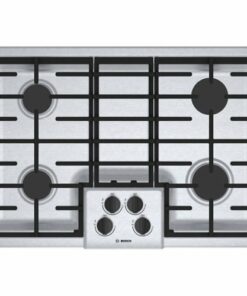 Bosch - 500 Series 30" Built-In Gas Cooktop with 4 burners - Stainless steel