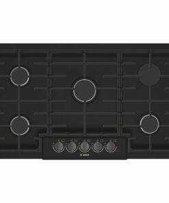 Bosch - 800 Series 36" Built-In Gas Cooktop with 5 burners and OptiSim - Black