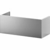 Fisher & Paykel - 12" Vent Duct Cover for Select 30" Professional Range Hoods - Stainless steel