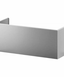 Fisher & Paykel - 12" Vent Duct Cover for Select 30" Professional Range Hoods - Stainless steel