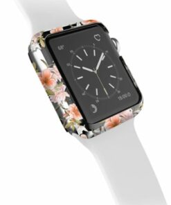 Raptic - Revel Protective Cover for Apple Watch™ 38mm - Clear Floral
