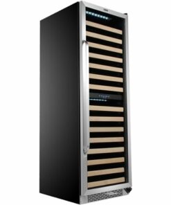 Whynter - 164-Bottle Dual Zone Wine Cooler - Stainless steel
