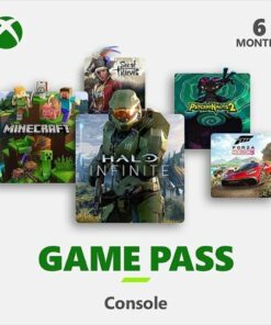 Microsoft - Xbox Game Pass for Console - 6 Month Digital Code [Digital]