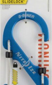 Nite Ize - S-Biner SlideLock Dual Aluminum Carabiner - Blue