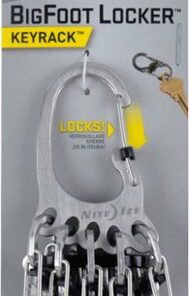 Nite Ize - BigFoot Locker KeyRack - Stainless