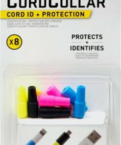 Nite Ize - CordCollar Cable Protectors (8-Pack) - Assorted