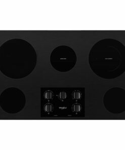 Whirlpool - 36" Electric Cooktop - Black 0