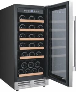 Avanti - Designer Series 28-Bottle Wine Cooler - Stainless steel