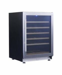 Avanti - Designer Series 51-Bottle Wine Cooler - Stainless steel