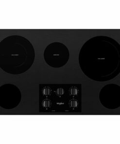 Whirlpool - 36" Electric Cooktop - Black 1