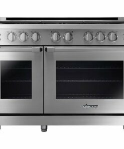 Dacor - Professional 8.0 Cu. Ft. Self-Cleaning Freestanding Double Oven Gas Convection Range with 6 burners, NG - Stainless steel