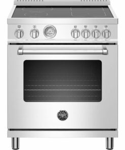 Bertazzoni - 4.7 Cu. Ft. Freestanding Electric Induction Convection Range - Stainless steel