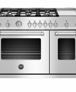 Bertazzoni - Freestanding Double Oven Gas Convection Range - Stainless steel 1