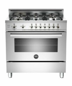 Bertazzoni - 4.4 Cu. Ft. Freestanding Gas Convection Range - Stainless steel 1