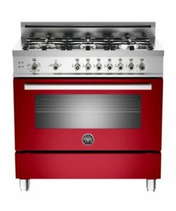 Bertazzoni - 4.4 Cu. Ft. Freestanding Gas Convection Range - Red