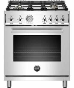 Bertazzoni - 4.7 Cu. Ft. Freestanding Gas Convection Range - Stainless steel 1