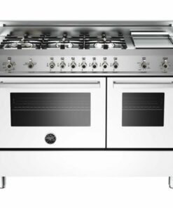 Bertazzoni - Freestanding Double Oven Gas Convection Range - White 0