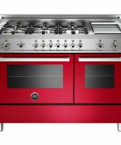 Bertazzoni - Freestanding Double Oven Gas Convection Range - Red