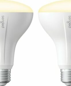 Sengled - Smart BR30 LED 60W Add-on Bulbs Works with Amazon Alexa, Google Assistant, SmartThings & Wink (2-pack) - White