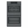 Bosch - 800 Series 30" Built-In Electric Convection Double Wall Oven - Black Stainless Steel