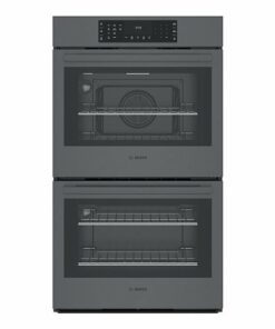 Bosch - 800 Series 30" Built-In Electric Convection Double Wall Oven - Black Stainless Steel
