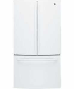 GE - 27.0 Cu. Ft. French Door Refrigerator with Internal Water Dispenser - High Gloss White